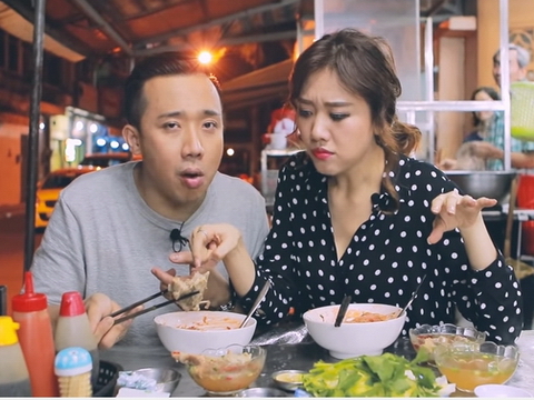 Hari Won công khai nhắc Trấn Thành vì hành động suồng sã ôm ấp vợ giữa quán ăn