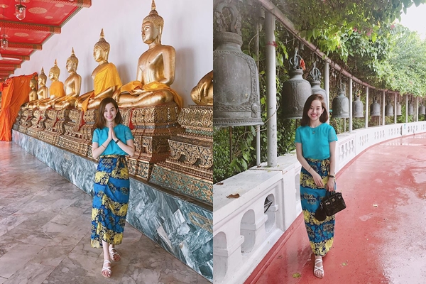 Bà mẹ đơn thân Ly Kute lưu lại những khoảnh khắc đẹp trong chuyến du lịch Thái Lan.