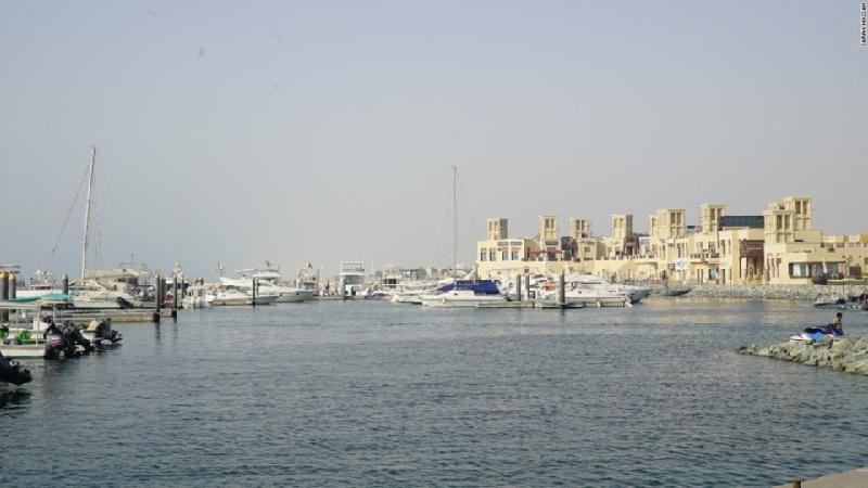 Vị trí đắc địa: Nhà hàng mới có tầm nhìn ra bến cảng gần khách sạn hạng sang Burj Al Arab.