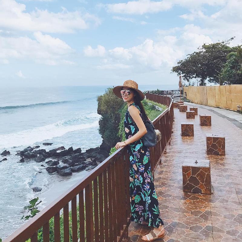 Hoa hậu Kỳ Duyên khám phá đảo Bali: 