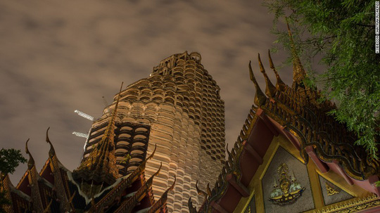 Lạnh gáy với “Tòa tháp ma” chọc trời giữa lòng Bangkok - Ảnh 4.