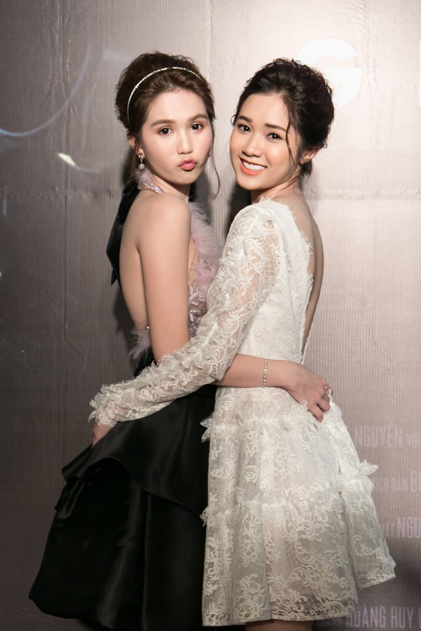 Ngọc Trinh và nữ diễn viên Quỳnh Hương