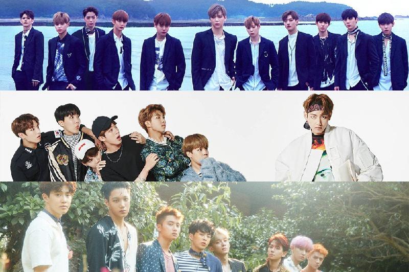 Viện Nghiên cứu Kinh doanh Hàn Quốc đã phân tích các chỉ số tham gia, truyền thông, quảng cáo của các nhóm nhạc nam từ 8/8 đến 9/9. Không nằm ngoài dự đoán, nhóm nhạc nam Wanna One đã xếp đầu danh sách giá trị thương hiệu vào tháng vừa qua. Xếp thứ hai là BTS và thứ 3 là EXO