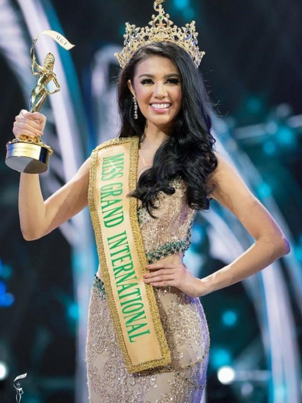 Ariska Putri Pertiwi đăng quang Miss Grand International 2016.