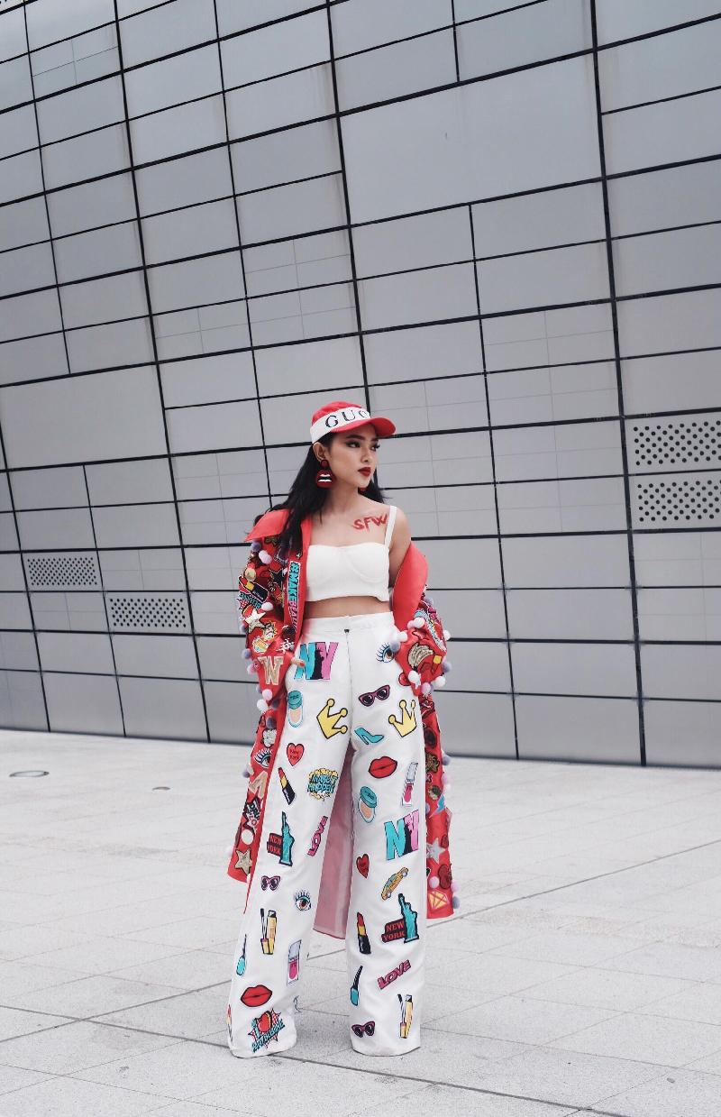 Châu Bùi - cô Ba Lan Ngọc đại náo Seoul Fashion Week với style nổi loạn-1