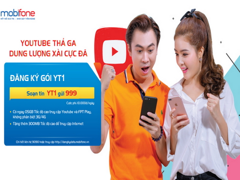 Học trực tuyến, kiếm tiền trên Youtube … cực rẻ với 4G MobiFone