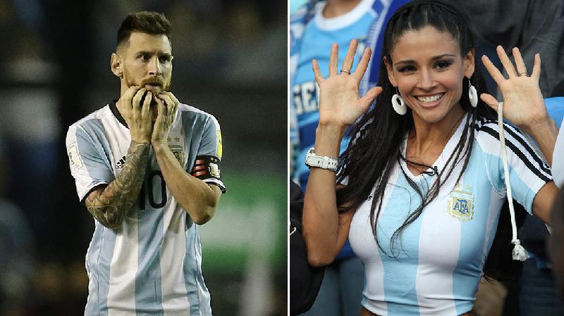 Siêu mẫu Dorismar tự tin Messi sẽ giúp Argentina giành vé World Cup 2018