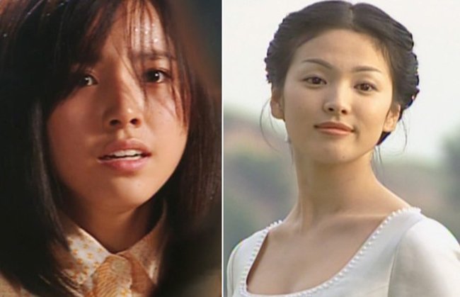 Khi đặt hình ảnh của hai nhân vật bên cạnh nhau thì sự thật rằng hai người chỉ hơn kém nhau 1 tuổi rất khó tin. Sở dĩ có sự chênh lệch quá lớn như vậy là do cách trang điểm của Song Hye Kyo trong bộ phim này khiến cô già trước tuổi. Còn Han Ji Min đã 21 tuổi nhưng lại cực kỳ trẻ trung.