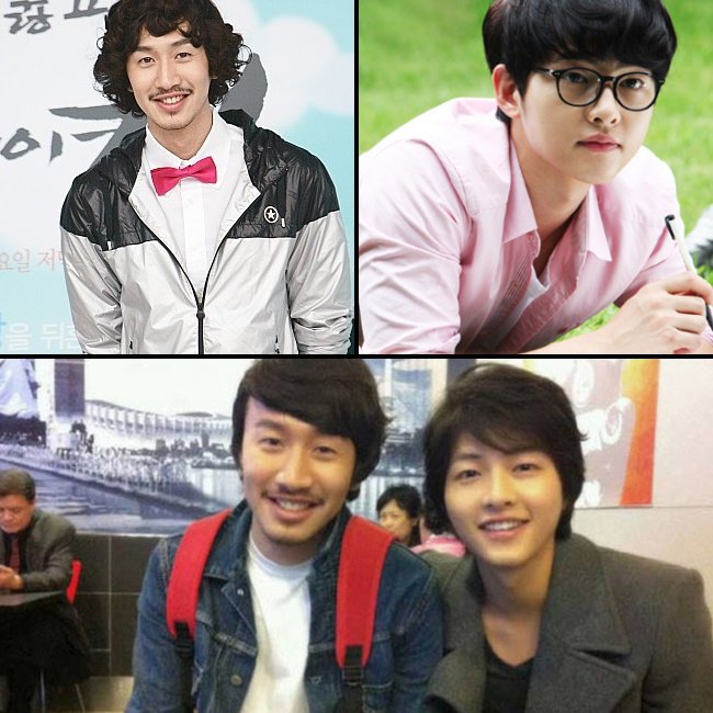 Ngoài đời thực, tình bạn thân của hai ngôi sao hàng đầu xứ kim chi cũng khiến nhiều người hâm mộ. Nhưng chắc chẳng ai nghĩ rằng hai người bằng tuổi nhau khi Lee Kwang Soo để râu.