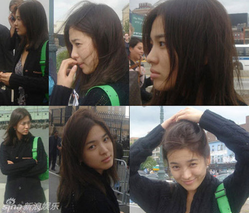 Những hình ảnh giản dị đời thường của Song Hye Kyo trên phim trường tại Trung Quốc