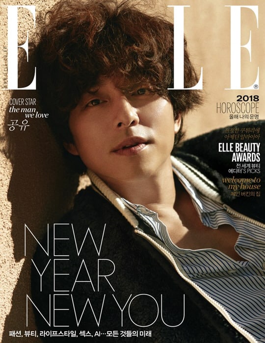 Gong Yoo thay đổi phong cách lãng tử trên tạp chí ELLE. Nam diễn viên chia sẻ anh đang tìm kiếm một dự án phim mới sau 