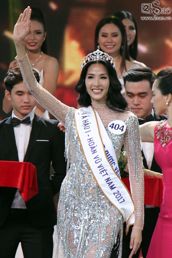 Hoàng Thùy trở thành Á hậu 1 Hoa hậu Hoàn Vũ Việt Nam