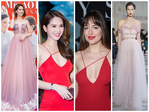 Đã là năm 2018, Ngọc Trinh vẫn một mực bảo vệ thương hiệu 'mỹ nhân chuyên váy nhái'