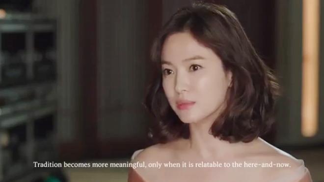 Song Hye Kyo đã có nhiều câu trả lời rất thông minh trong bài phỏng vấn.