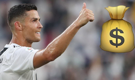 C.Ronaldo đang nhận lương cao nhất giải Serie A