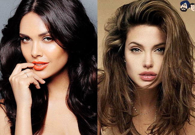 Nữ diễn viên kiêm siêu mẫu rất nổi tiếng ở Ấn Độ Esha Gupta rất giống với Angelina Jolie - nữ minh tinh được hâm mộ cuồng nhiệt ở Hollywood.