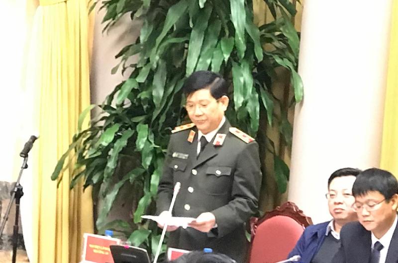 Trung tướng Nguyễn Văn Sơn, Thứ trưởng Bộ Công an 