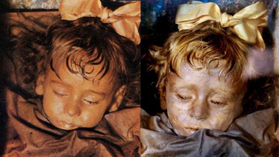 Sự thật về xác ướp cô bé 2 tuổi qua trăm năm vẫn chớp mắt mỗi ngày