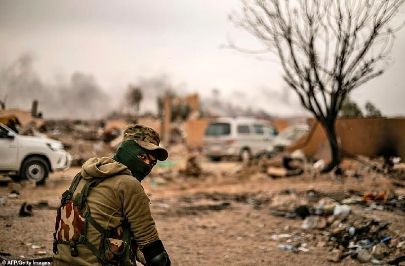 Cận cảnh chiến địa vùi dập đội quân tàn độc nhất chiến trường Syria