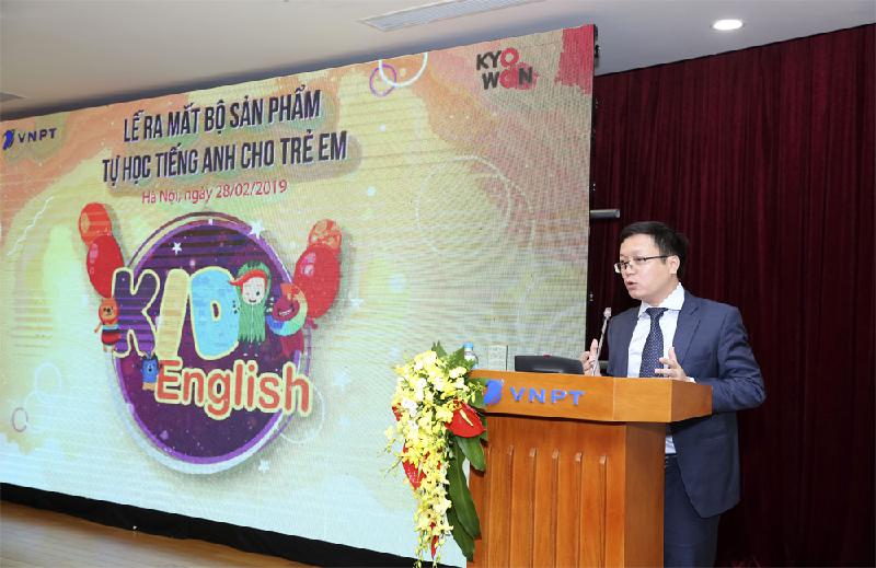 Ông Nguyễn Sơn Hải – Phó Tổng Giám Đốc Tổng Công ty VNPT Media chia sẻ về định hướng phát triển KidEnglish
