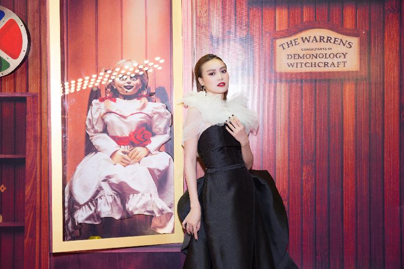 Ninh Dương Lan Ngọc xinh đẹp tại buổi ra mắt 'siêu phẩm' Annabelle: Ác Quỷ Trở Về
