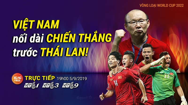 Miễn phí 3G/4G xem tuyển Việt Nam đấu với Thái Lan trên MobileTV