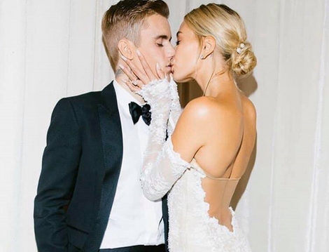 Justin Bieber và bà xã lần đầu khoe ảnh cưới ngọt ngào