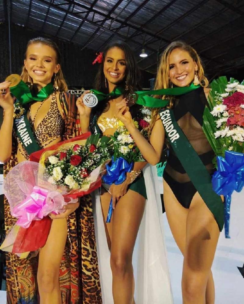 Trước chung kết, người đẹp xếp hạng chín trên bảng tổng huy chương và đoạt giải bạc ở bốn phần thi phụ.