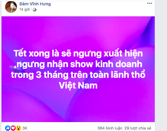 Sau scandal xúi giục bạo lực, Mr. Đàm tuyên bố ngừng xuất hiện trên toàn lãnh thổ Việt Nam